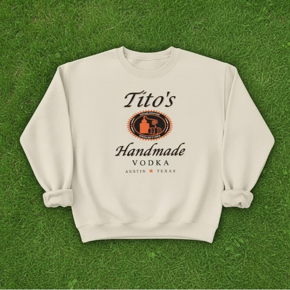 Other - Titos Vodka Unisex Sweatshirt TITOS Handmade Vodka Crewneck